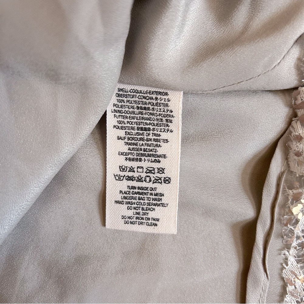 Free People Midnight Dreamer Sequin Mesh Mini Dress - Picture 10 of 11